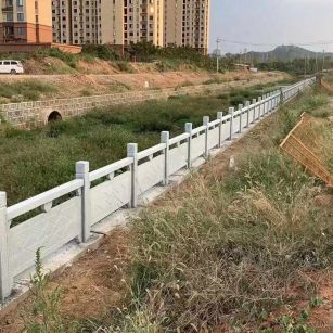 商丘 白麻河道栏杆效果展示图