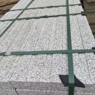 商丘 白麻花岗岩直行盲道石，盲条，地铺石