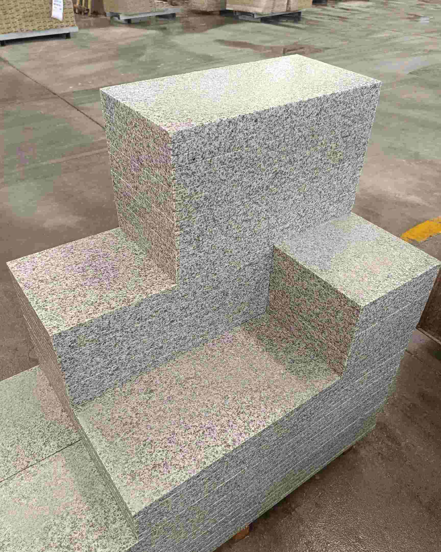 商丘 白麻花岗岩荔枝面地铺石