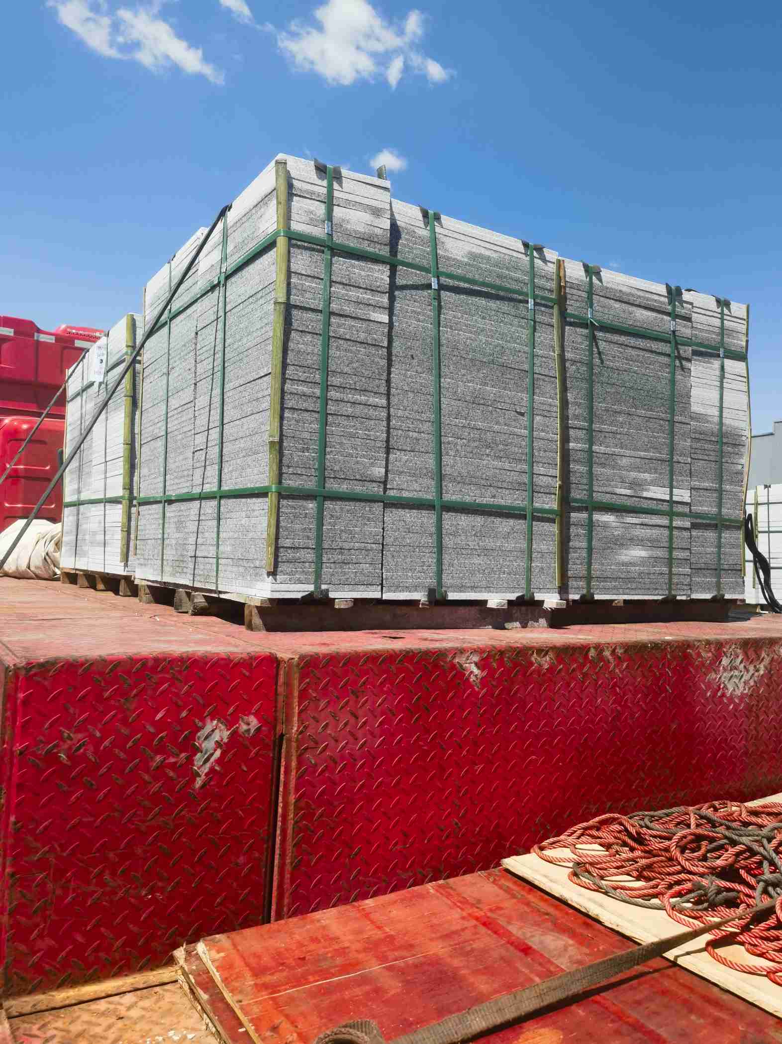 商丘 芝麻白火烧规格板地铺石300*600/600*600