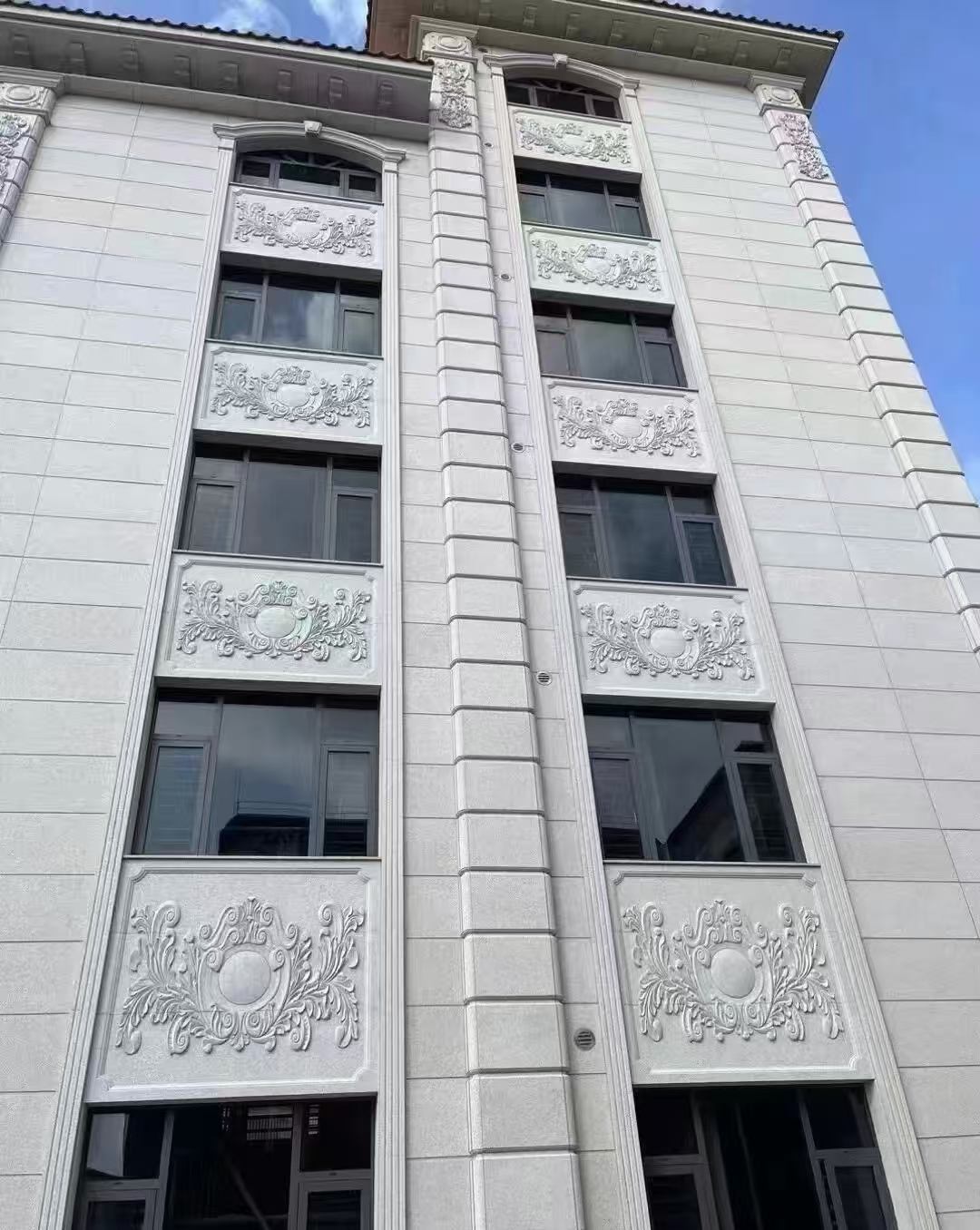 商丘 白麻荔枝面花岗岩别墅外墙干挂