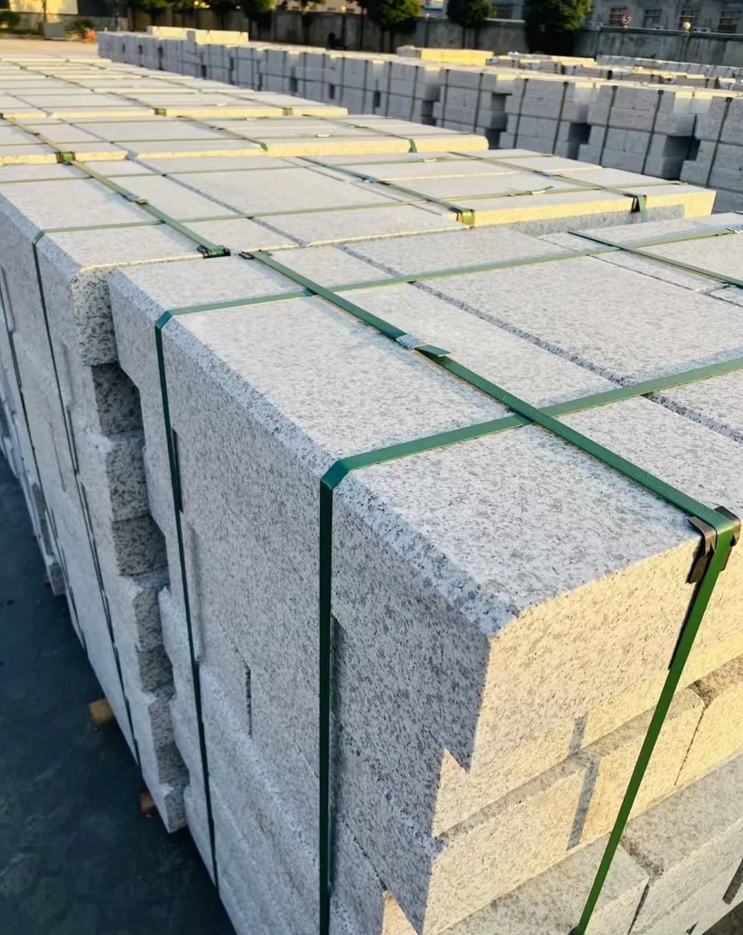 商丘 白麻花岗岩路沿石，马路牙子，路缘石，平石，立缘石等